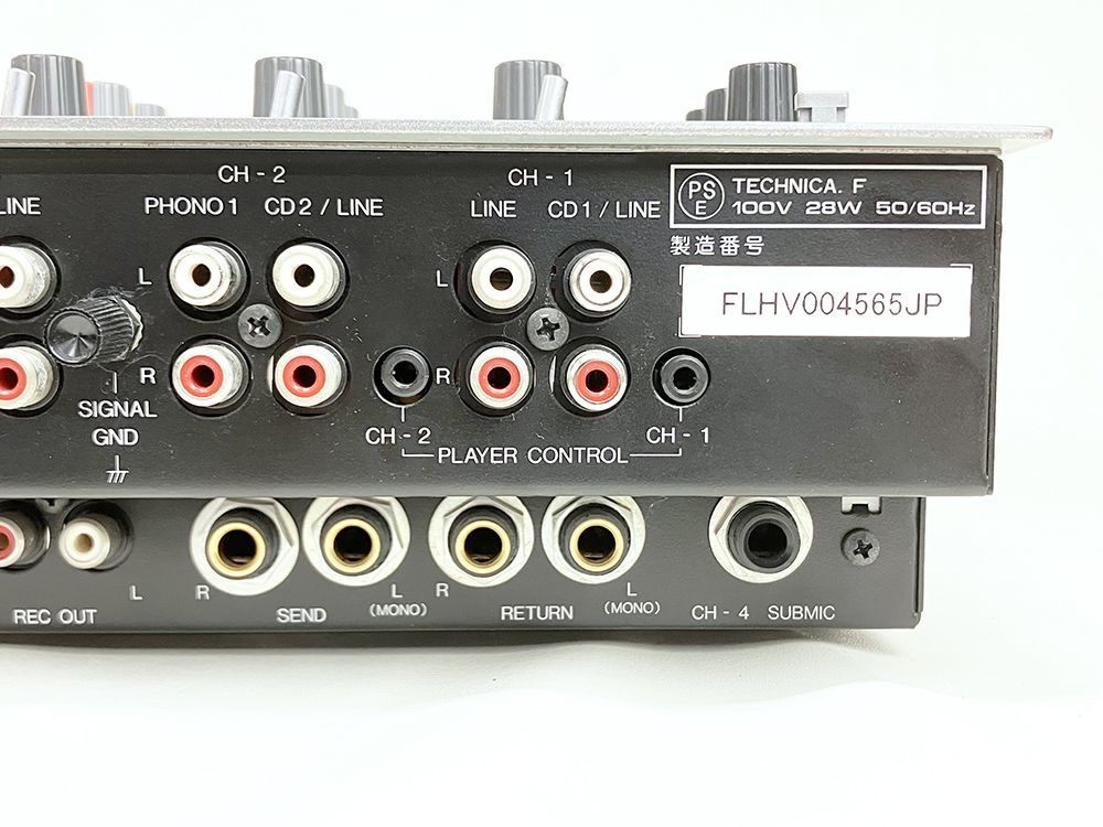 ◆ DJミキサー Pioneer DJM-600 ■ YFAD00004910_画像8