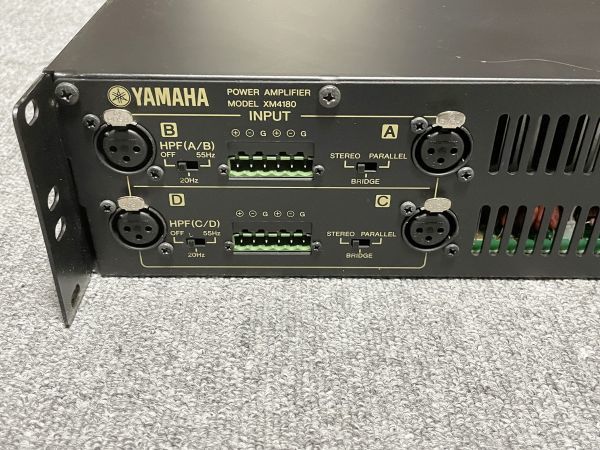 YAMAHA XM4180 完動品 4chパワーアンプの画像4