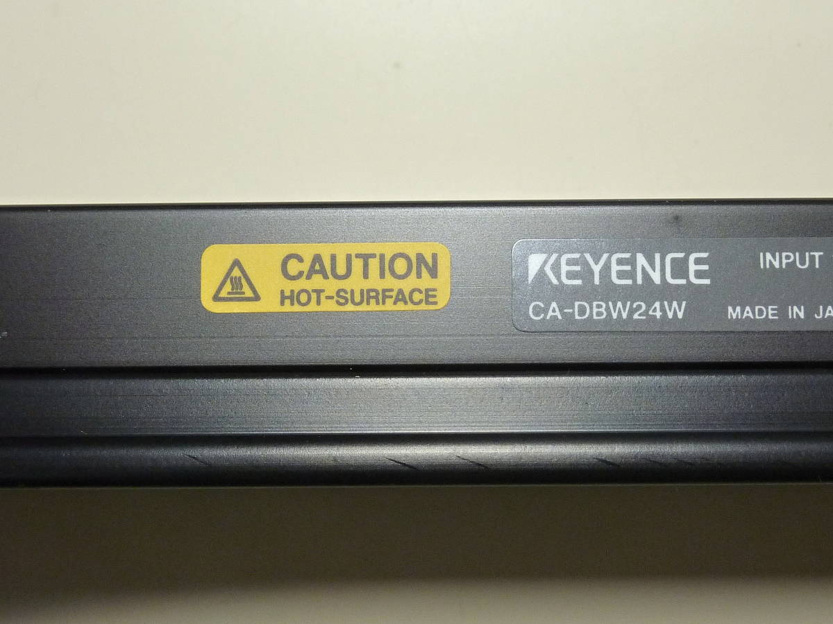 KEYENCE 白色バー照明　240mm CA-DBW24W 中古品_画像3