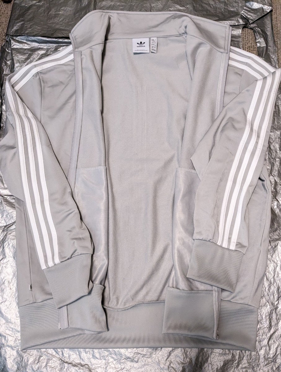 adidas アディダス ジャージ ファイヤーバード トラックジャケット 3XL ライトグレー　 IA6341 白系 1231 _画像5