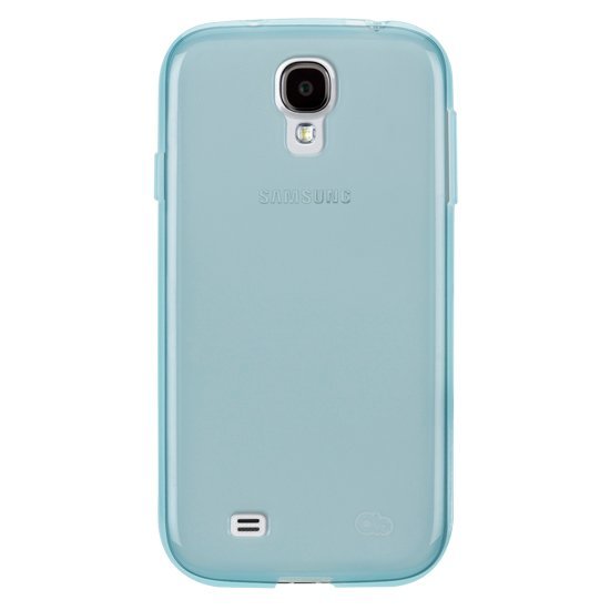 即決・送料込)【シンプルなソフトケース】Olo Galaxy S4 SC-04E Glacier Case Blue_画像1