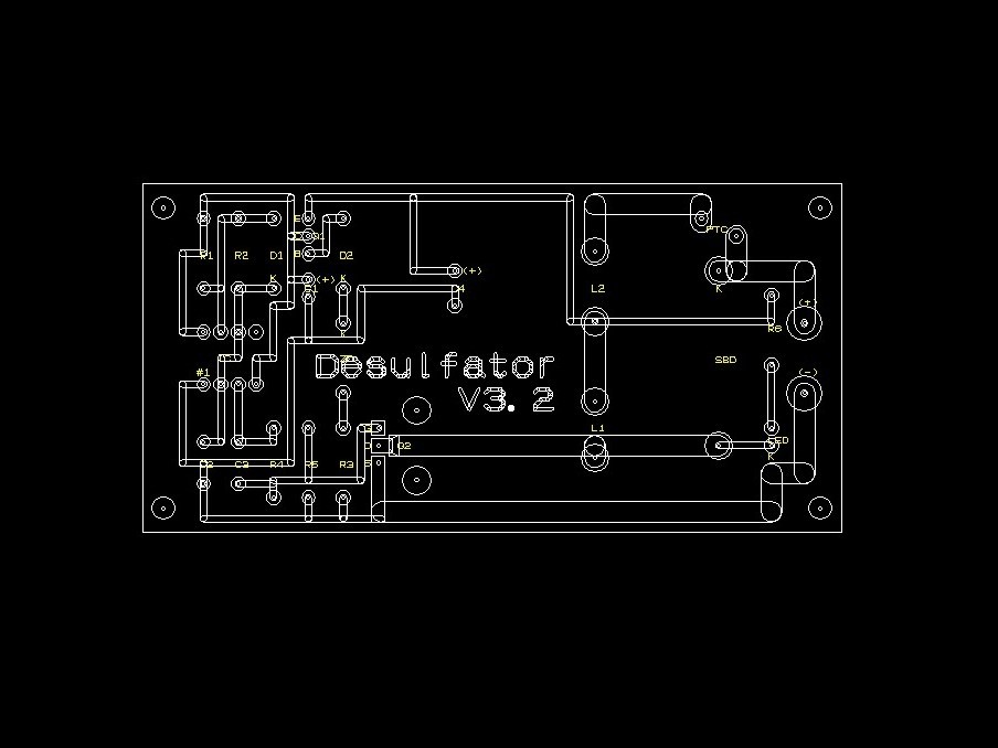 ■送料無料・デサルフェーター 自作用アートワーク 【 PCBEプリント基板エディタ対応 】_画像6