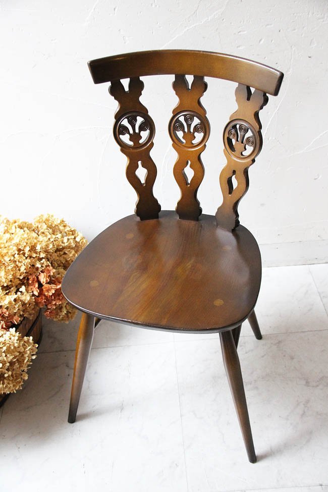 ■店頭価格￥３３０００■アーコールシスルバックチェア８０■英国Ercol ヴィンテージチェア 木製・古木椅子■イギリス_画像10