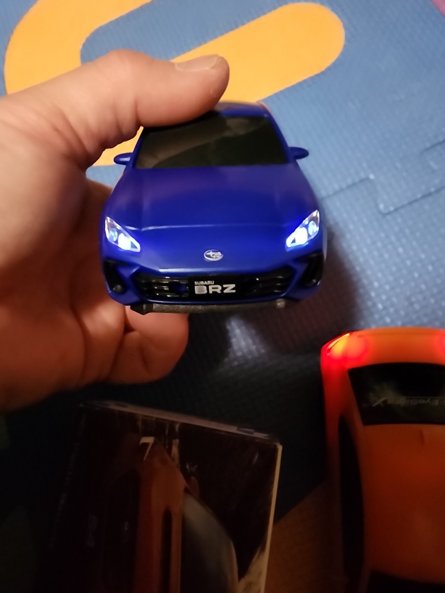 スバル　S4、BRZ、止まるミニカー　テスト走行済み　封品2個セット_画像3