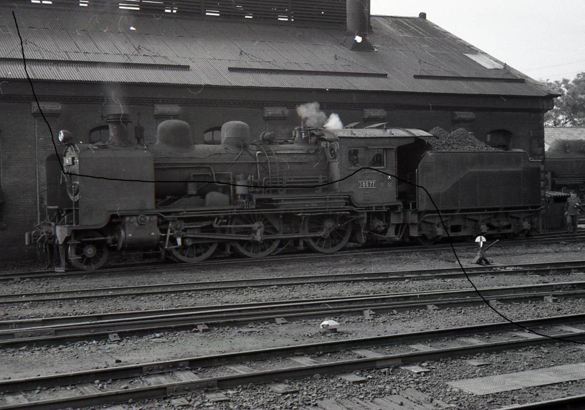 国鉄時代 蒸気機関車 SL 奥羽本線 東能代駅？大舘駅？　C61 C11 8620　計20枚　CD-Rにて　パソコン鑑賞用_画像6