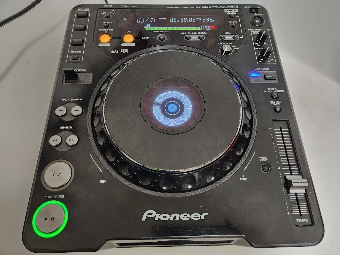 Pioneer CDJ-1000MK3 DJ用CDプレーヤー_画像1