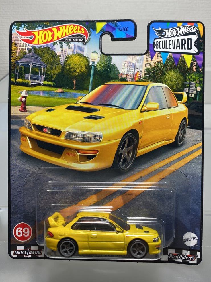 Hot Wheels BOULEVARD ‘98 SUBARU IMPREZA 22B STi VERSIONブールバード ‘98 スバル インプレッサ 22B-STi バージョン_画像1