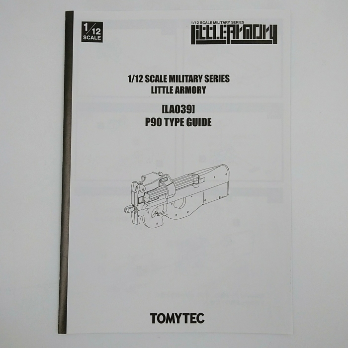 TOMYTEC　1/12　LittleArmory /リトルアーモリー LA039 P90タイプ　プラモデル　#10_画像3