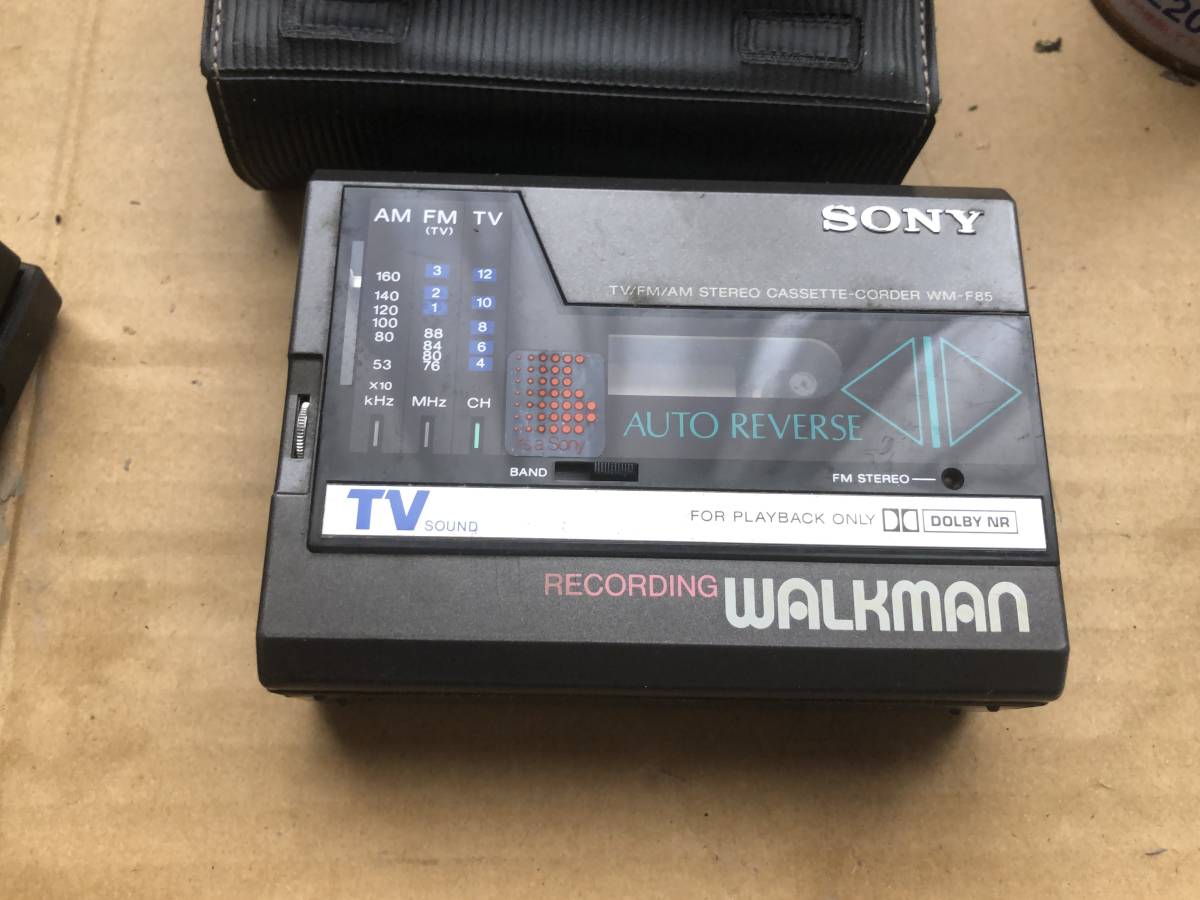 SONY ソニー カセットウォークマン WM-F85 中古JUNK_画像1