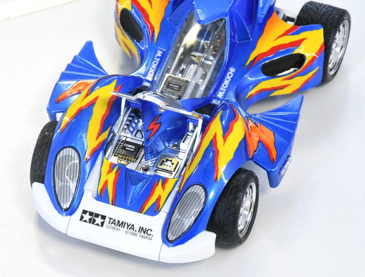  Tamiya real Mini 4WD spin Cobra painting final product anime color 