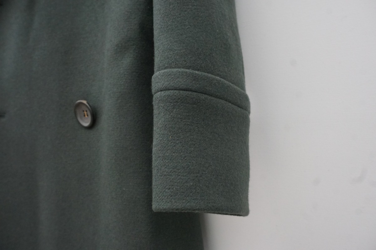 美品 THE RERACSザ リラクス PEA COAT ウールメルトン Pコート ピーコート 16FW-RECT-103L サイズ36 灰系1226N▲_画像6