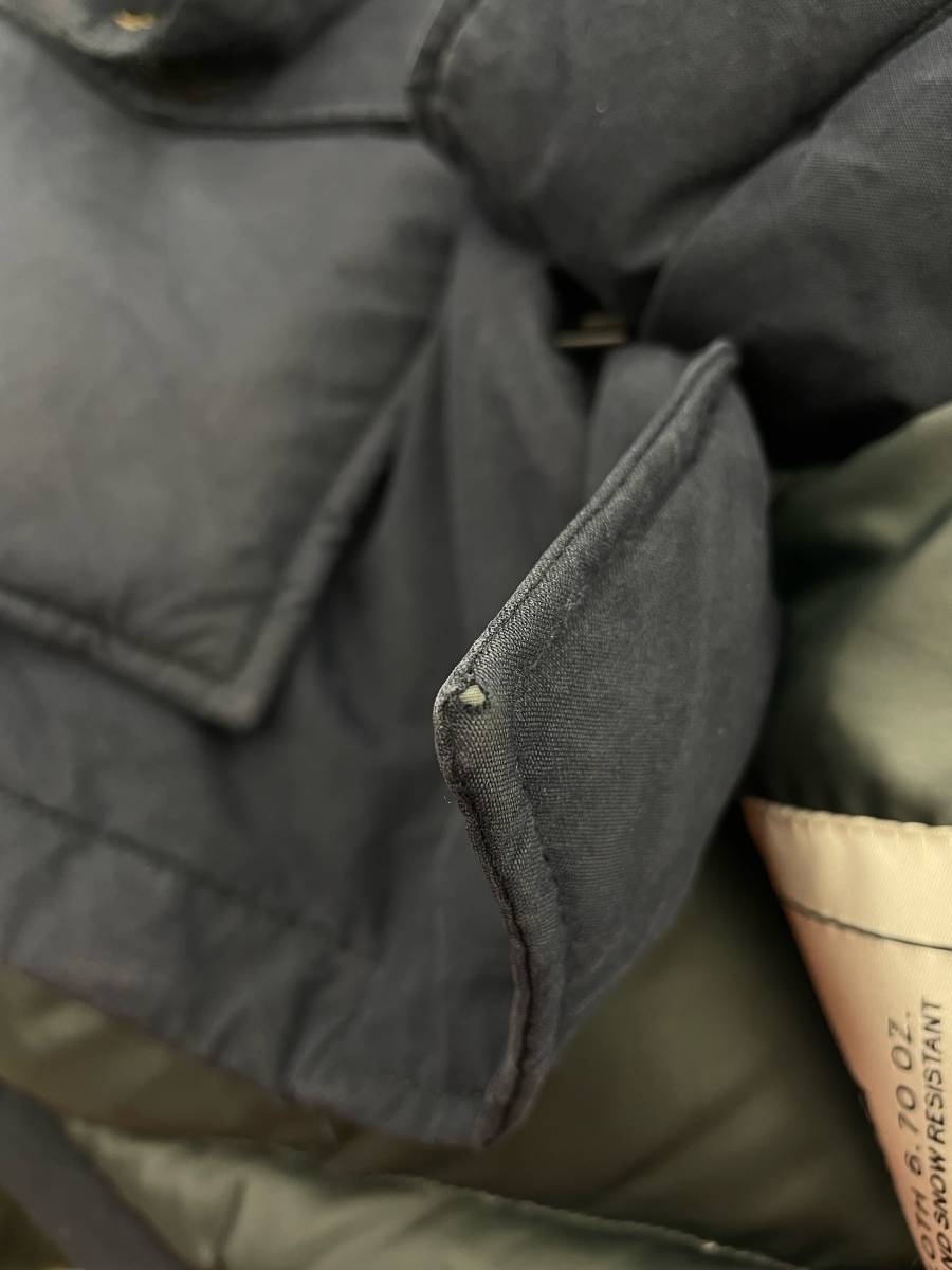 擦れによるダメージ(裾)