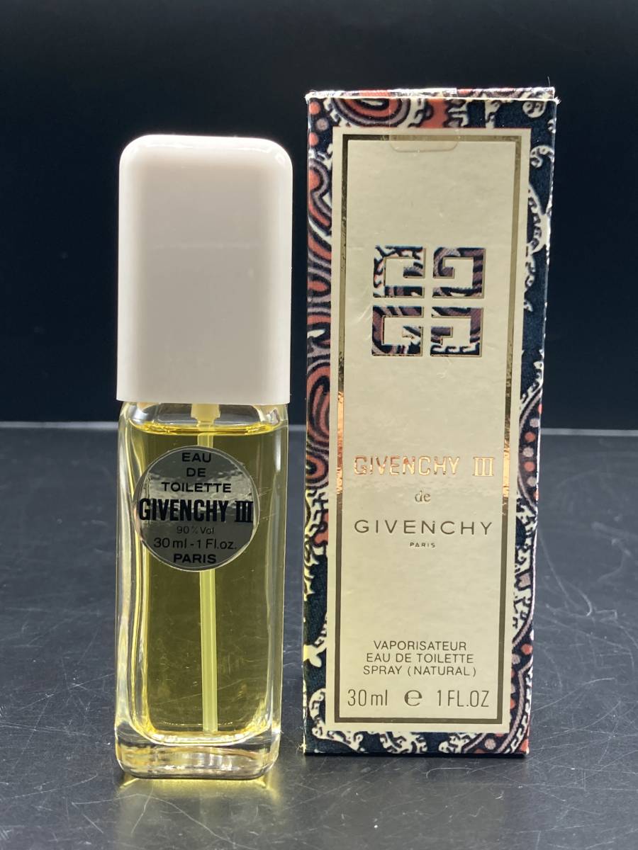 【1792】GIVENCHY ジバンシー トロワⅢ EDT 30ml★残量約9割_画像1