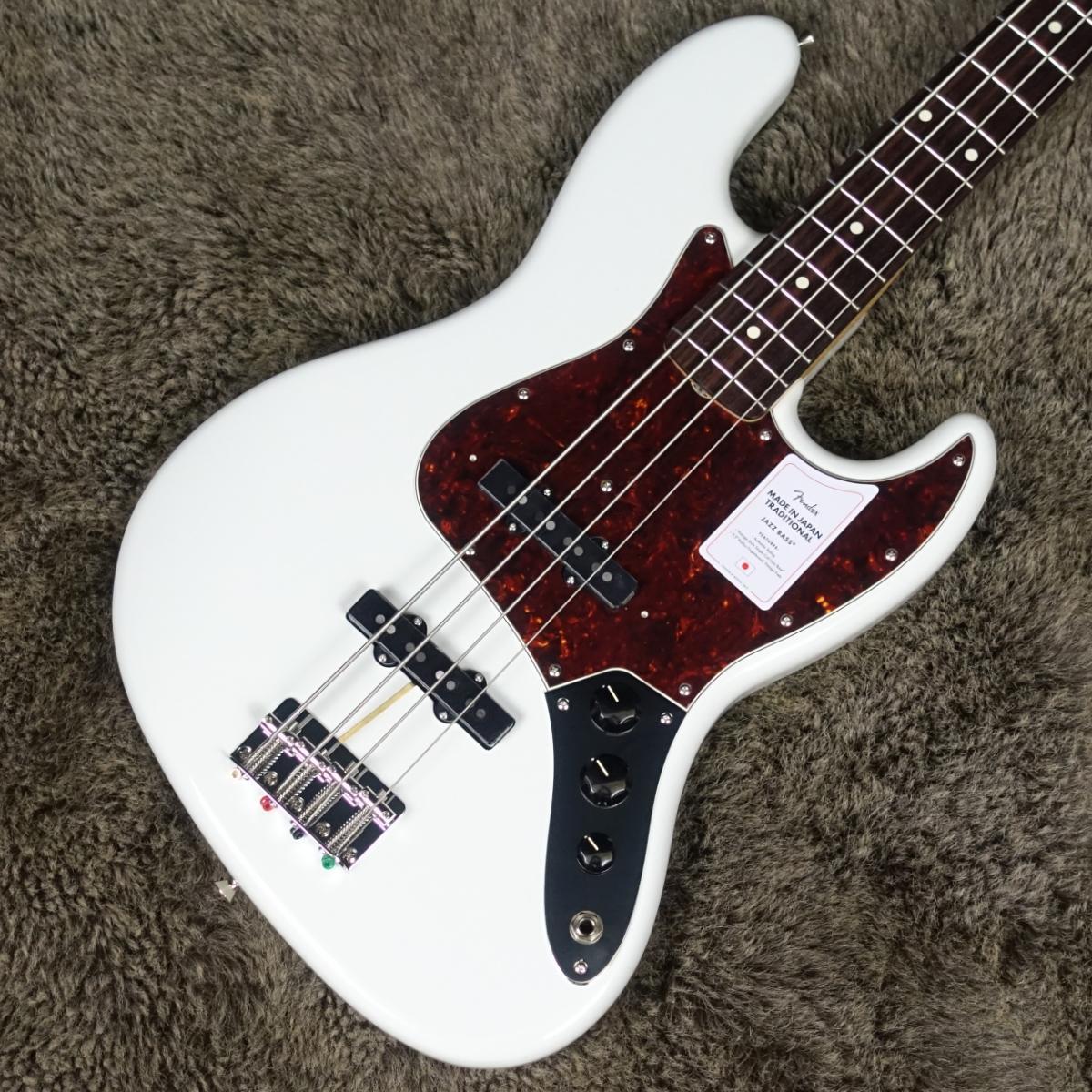 その他 Fender Made in Japan Traditional 60s Jazz Bass Olympic White