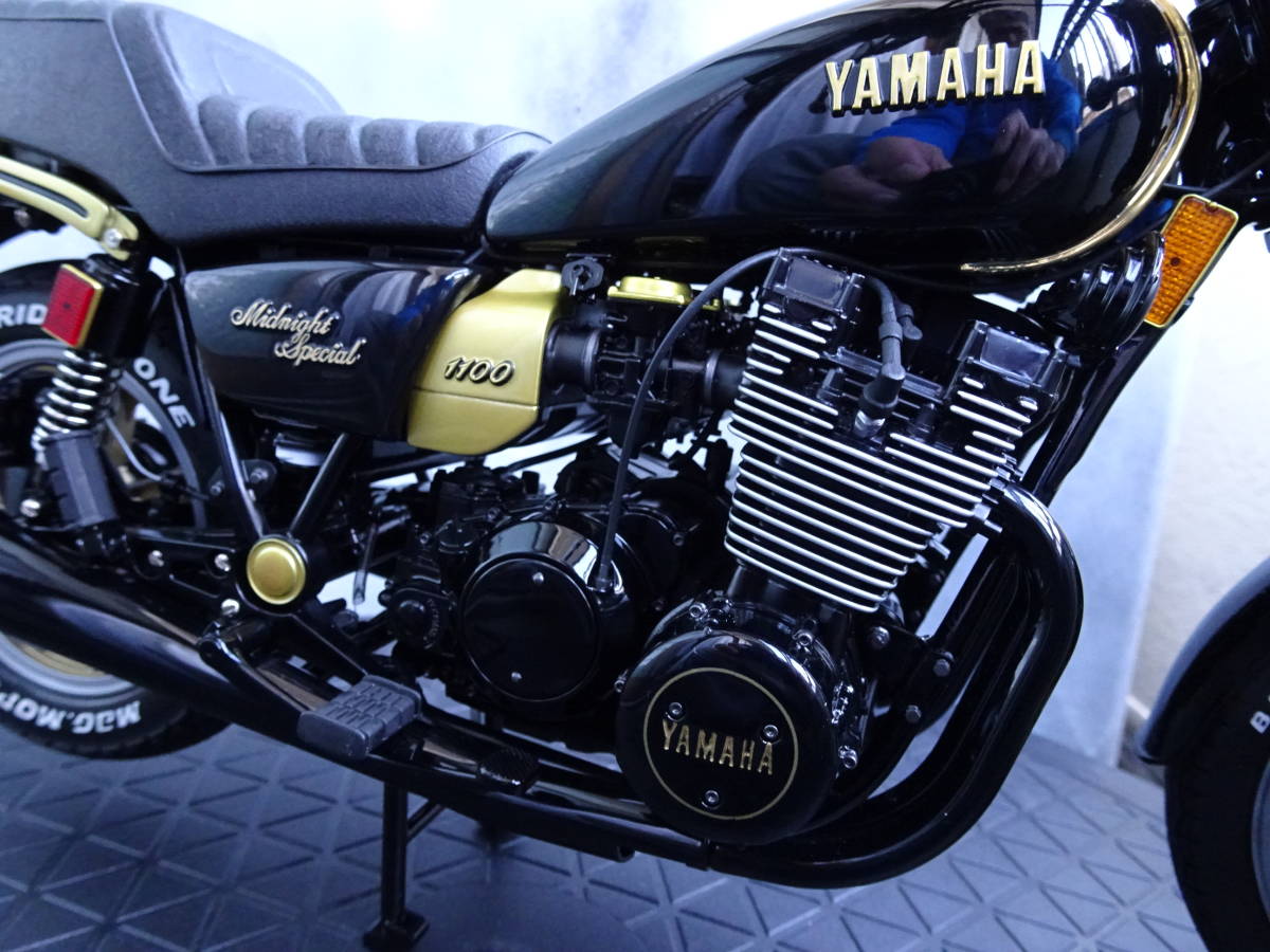 タミヤ 1/6 ヤマハ XS1100LG ミッドナイト・スペシャル 完成品 タミヤ 1/6 ヤマハ XS1100LG ミッドナイト・スペシャル 完成品