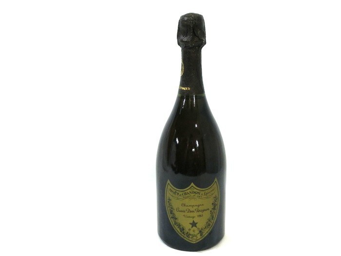 1000円スタート 果実酒 Champagne Cuvee Dom Perignon Vintage 1983 包装紙付 750ml 12% 未開栓 ドンペリニヨン WHO お酒A805_画像2