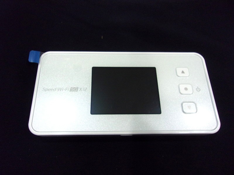 1000円スタート ルーター speed wifi 5G X12 Model NAR03 IMEI KDDI判定〇 コード欠品 箱付 WHO OO1010_画像4