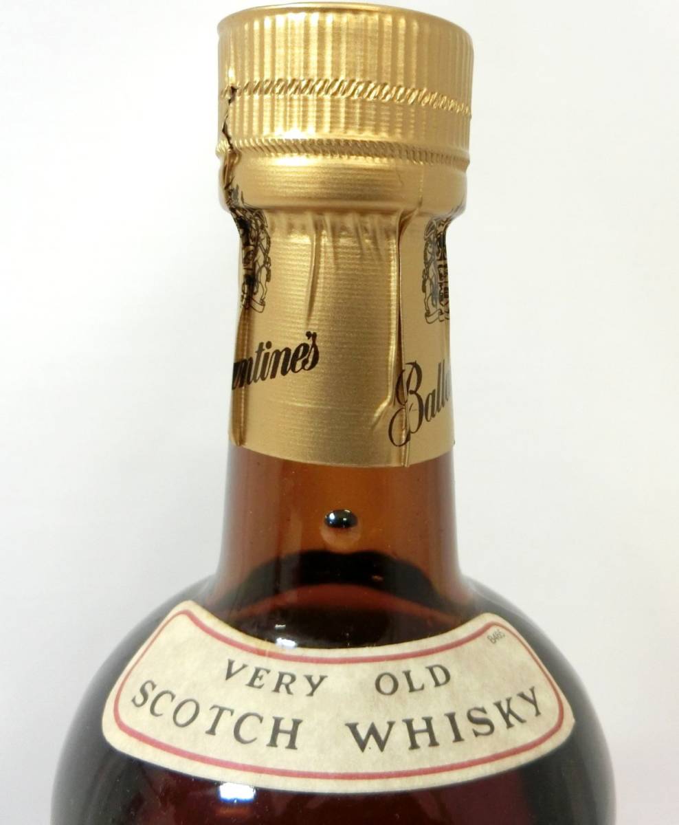 1000円スタート 酒 SCOTCH WHISKY Ballantine's 30年 VERY OLD 750ml 43％ 青旗 スコッチ バランタイン 未開栓 箱付 12 お酒⑯511_画像6