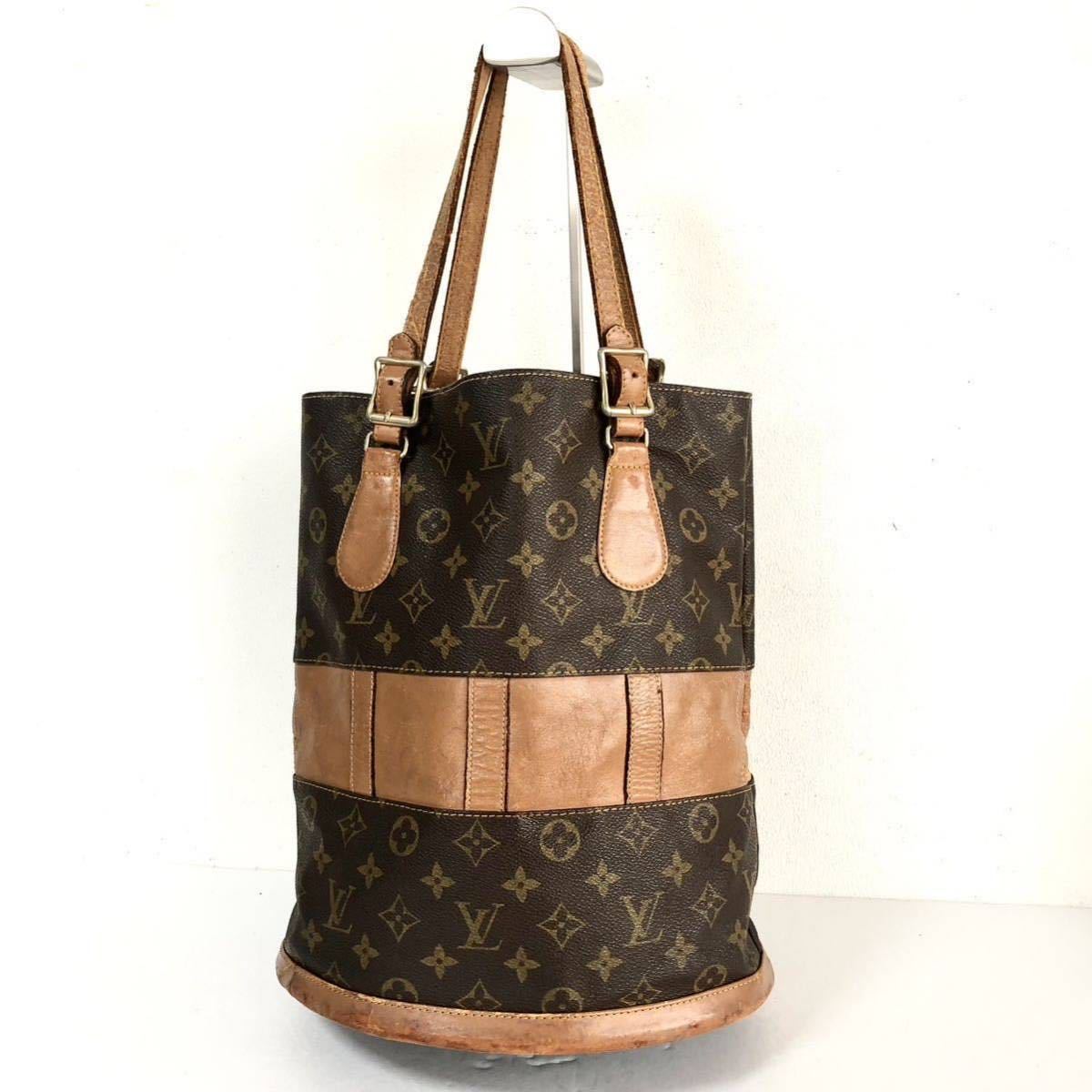 LOUIS VUITTON バケットPM モノグラム トートバッグ バケツ型 バッグ LOUIS VUITTON バケットPM モノグラム トートバッグ バケツ型 バッグ
