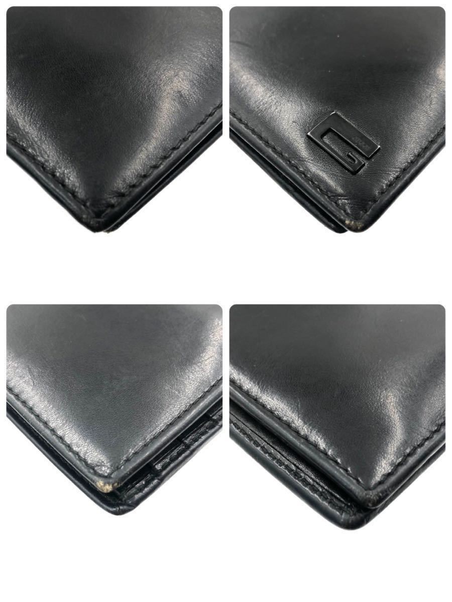 GUCCI グッチ Gマーク 二つ折り長財布 イタリア製 刻印あり GUCCI グッチ Gマーク 二つ折り長財布 イタリア製 刻印あり