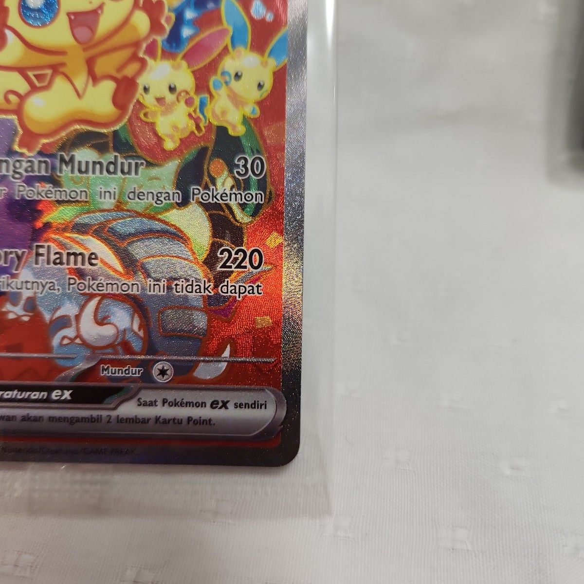 ポケモンカード正規品　海外版　ビクティニEX SAR SR 争奪戦