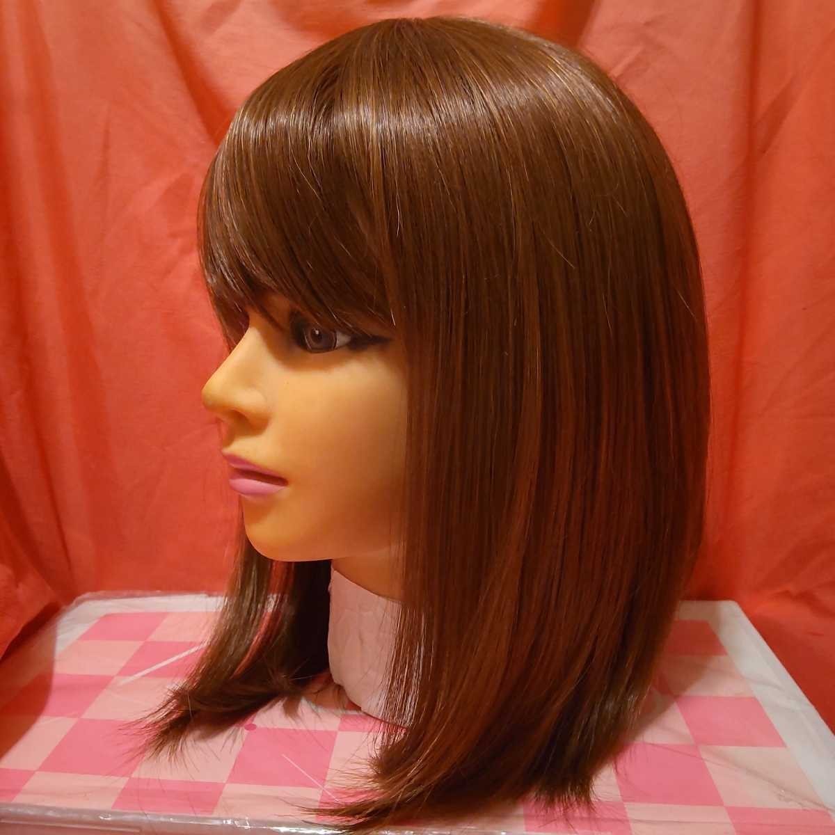  new goods full wig Bob honey Brown including in a package un- possible 