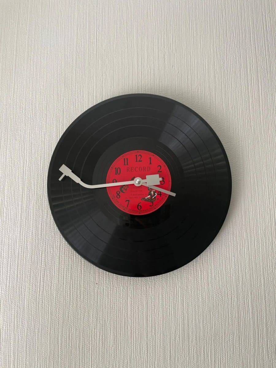  retro manner wall wall clock record manner clock no start rujik equipment ornament Cafe 30x30cm Black