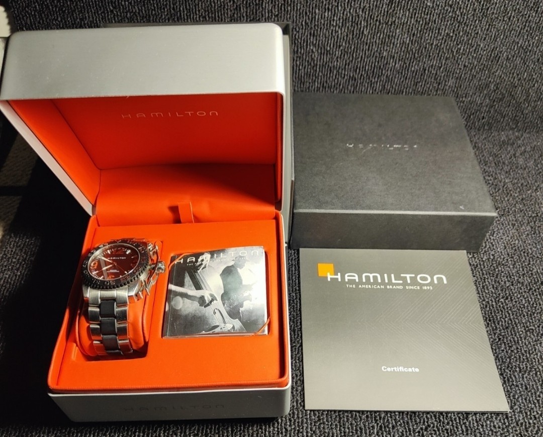 送料無料 完売品 Hamilton khaki action automatic ハミルトン カーキ アクション 自動巻き 腕時計 JAZZ  MASTER ジャズマスター ビロウゼロ