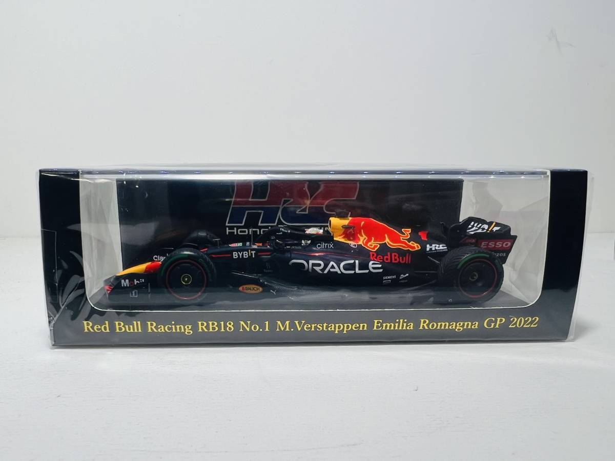 スパーク spark 1/43 Red Bull Racing RB18 レッドブル #1 エミリア・ロマーニャGP 2022 M.フェルスタッペン【鈴鹿サーキット特注】_画像3