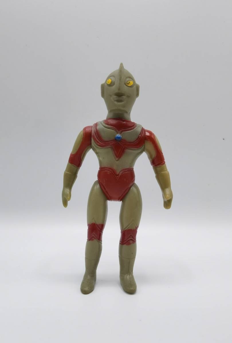 新マン　　帰ってきたウルトラマン　　中古ソフビ　　昭和レトロ　　ソフビ　　レア　　ビンテージ　　_画像1