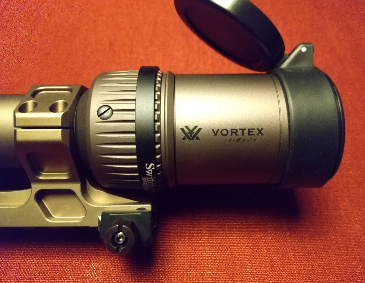 VORTEX RAZOR HDタイプスコープレプリカ可変倍率1-6x24 ARROW OPTICS少々難ありGEISSELEマウント付き_画像3