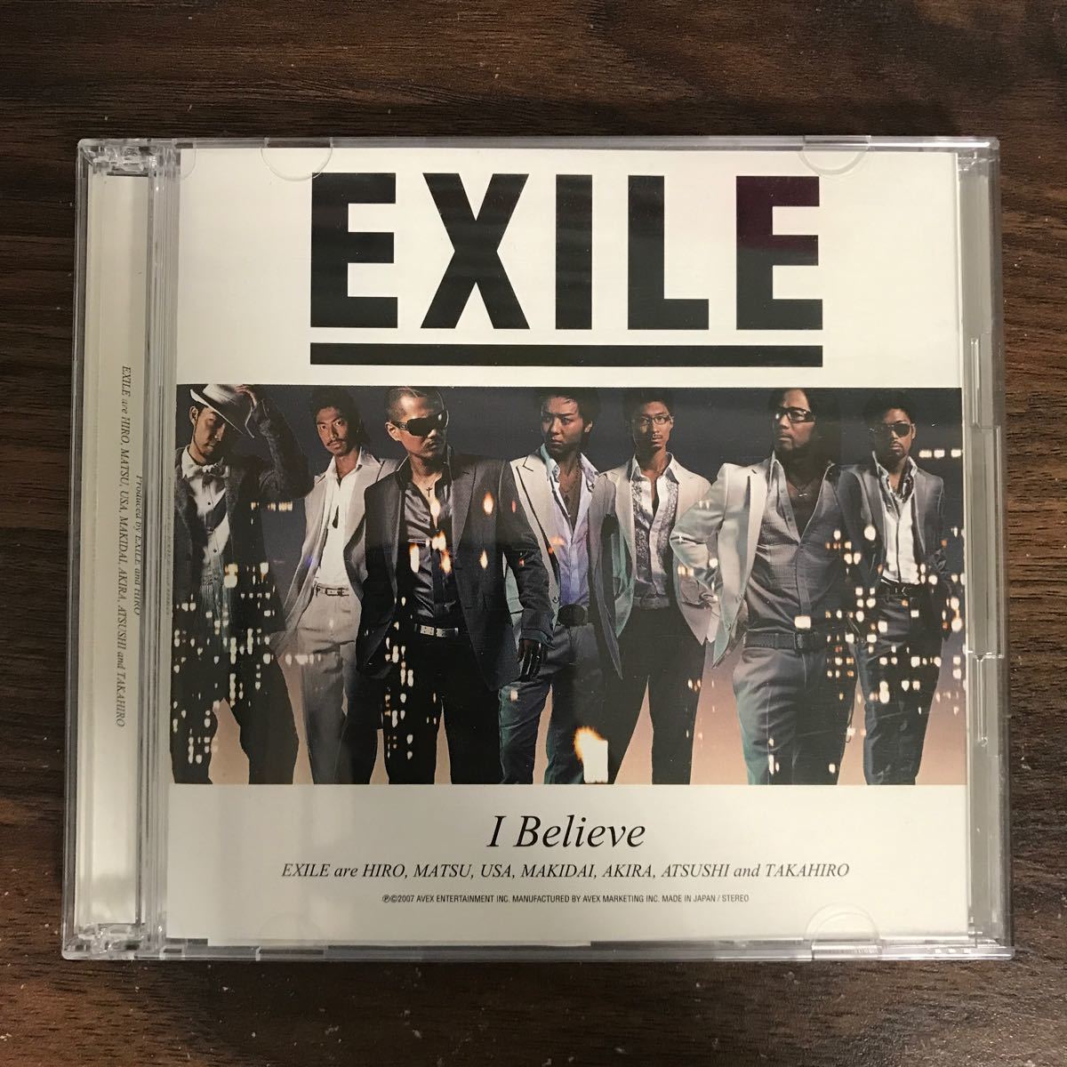 (B456)帯付 中古CD150円 EXILE I Believe(DVD付)_画像1