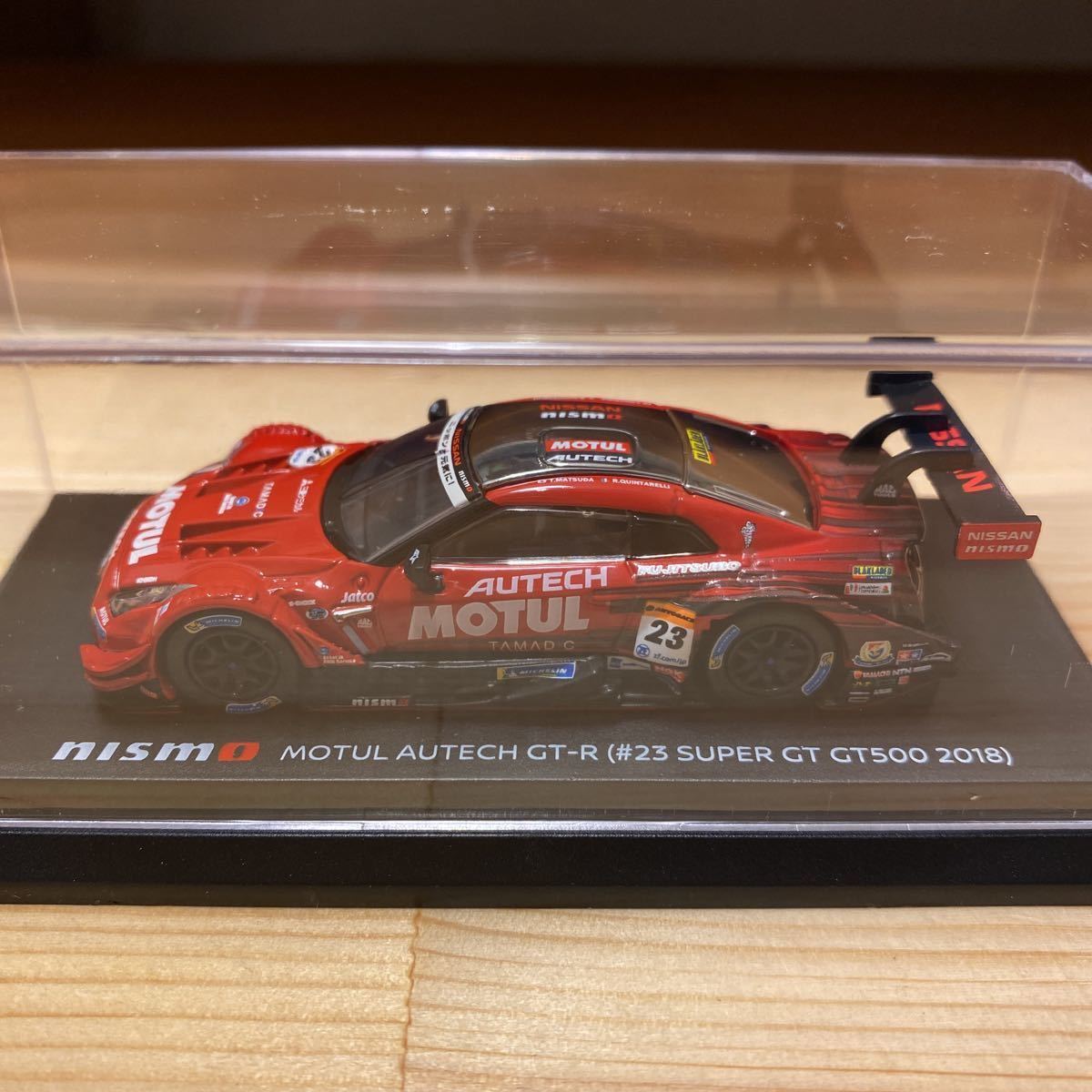 ラスト　1/64 京商　ニスモ 限定　MOTUL AUTECH GT-R #23 SUPER GT GT500 2018_画像3