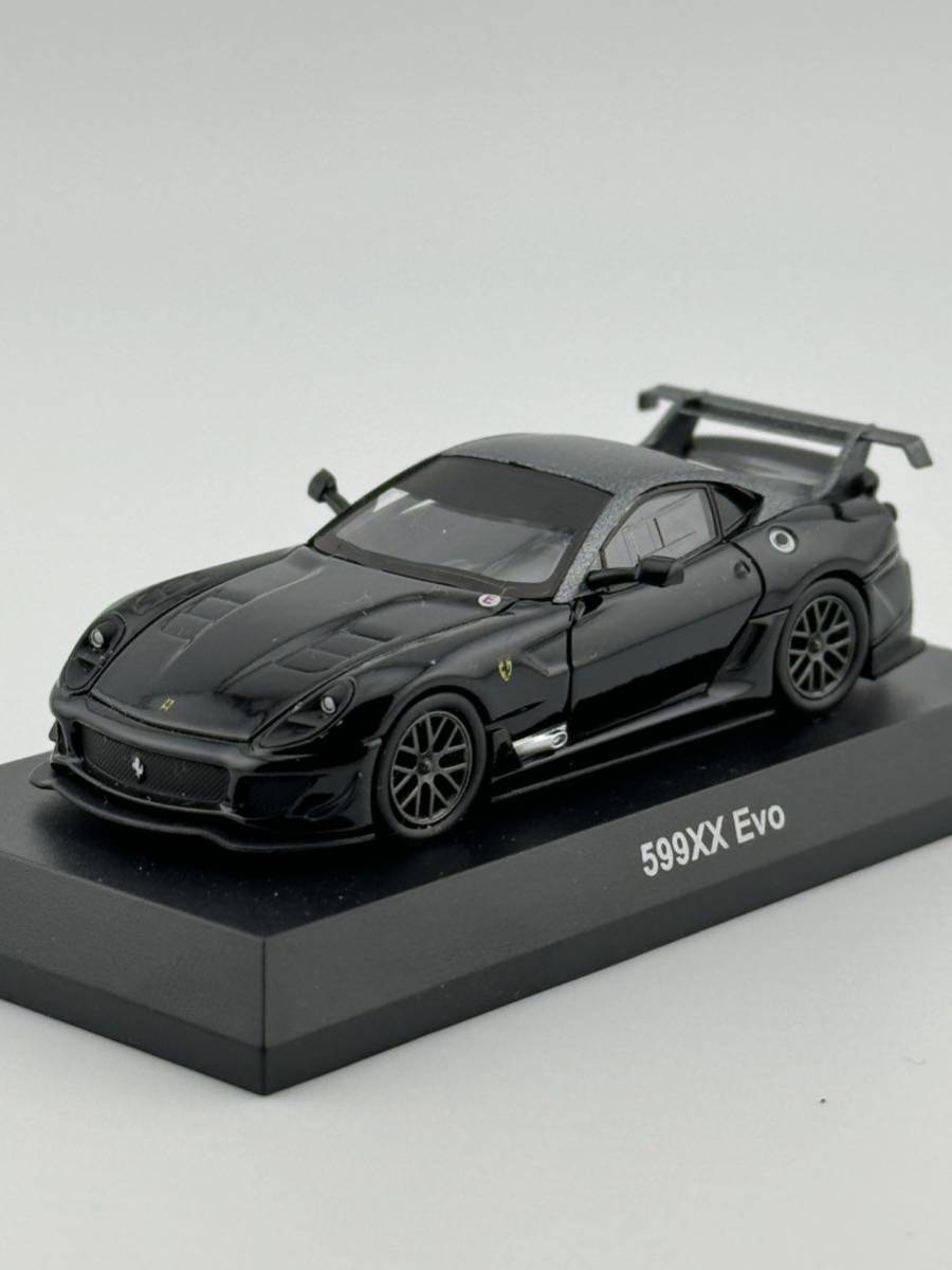 1/64 京商 サンクス　フェラーリ　599XX Evo 黒　ブラック_画像1