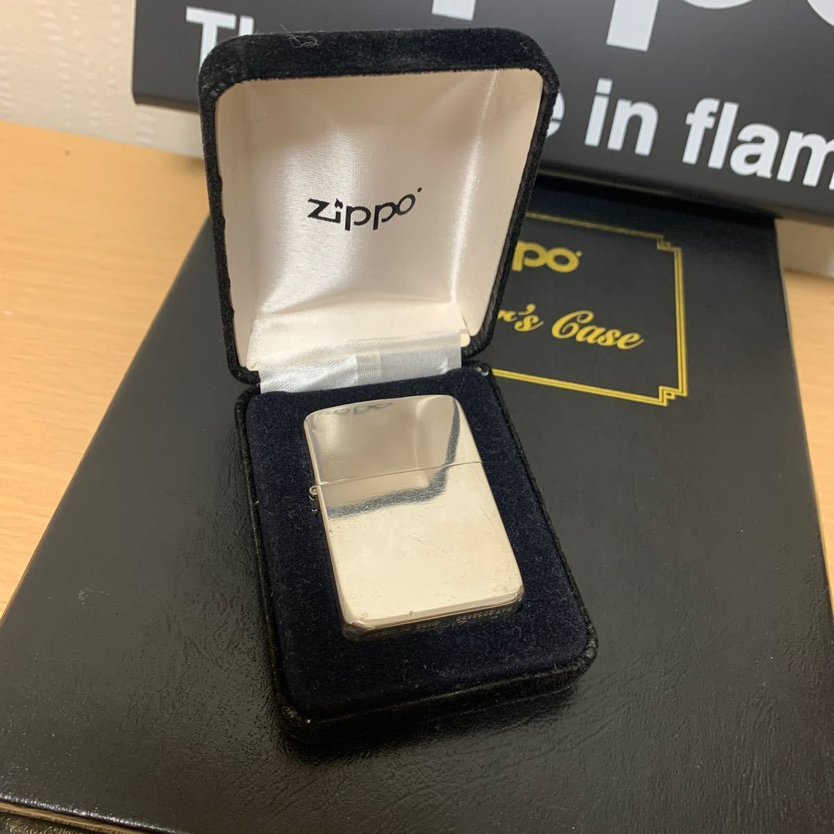 ZIPPO ジッポー STERLING SILVER HIGH POLISH #23 スターリングシルバー ハイ・ポリッシュ 1941 REPLICA 41レプリカ_画像1