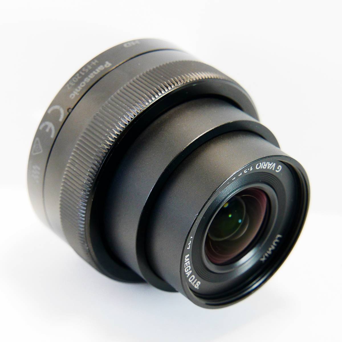 ★実用★ Panasonic パナソニック LUMIX G VARIO 12-32mm / F3.5-5.6 ASPH. / MEGA O.I.S.　H-FS12032　ブラック　中古実用品_画像6