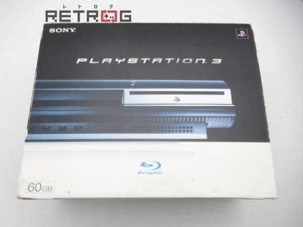 PlayStation3本体 60GB（CECHA00/クリアブラック） PS2ソフト動作未確認 PS3_画像1