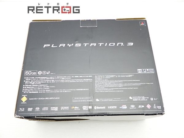 PlayStation3本体 60GB（CECHA00/クリアブラック） PS2ソフト動作未確認 PS3_画像2