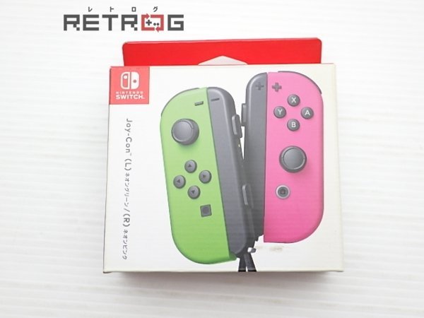 Nintendo Switch Joy-Con (L) ネオングリーン/ (R) ネオンピンク Nintendo Switch_画像1