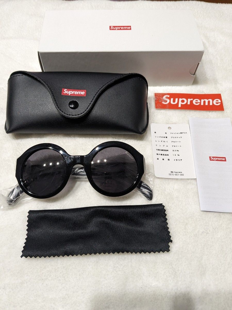 未使用・付属品付】supreme シュプリーム サングラス downtown 未使用・付属品付】supreme シュプリーム サングラス downtown