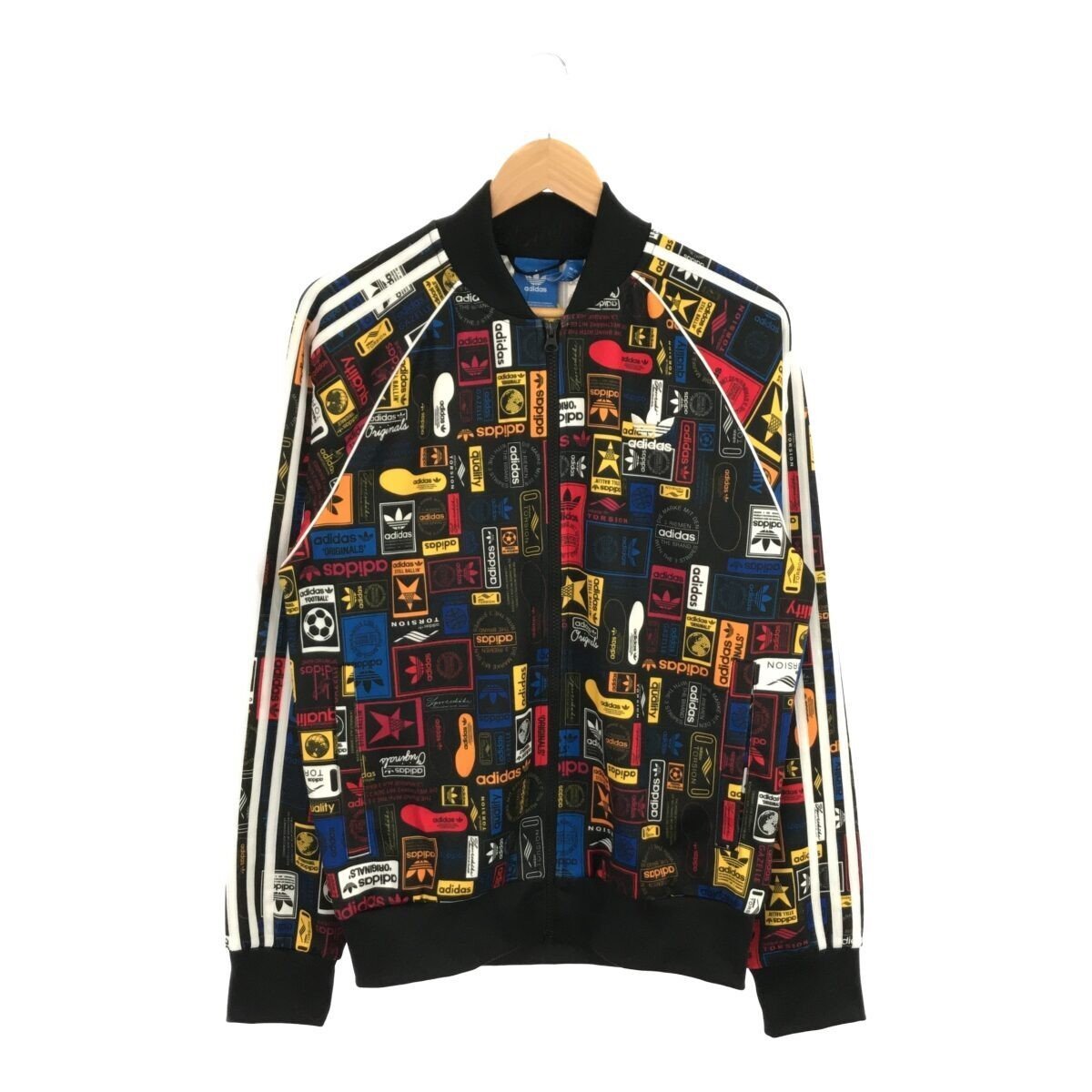 ADIDAS ORIGINALS AZ3991 ジャージ Oサイズ トラックジャケット SUPER STAR MULTI TRACK JKT スーパースターの画像1