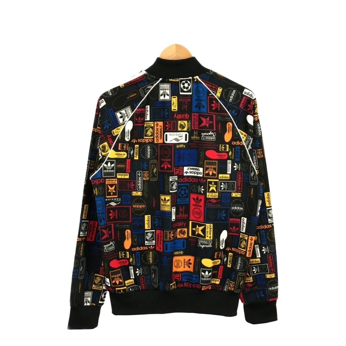 ADIDAS ORIGINALS AZ3991 ジャージ Oサイズ トラックジャケット SUPER STAR MULTI TRACK JKT スーパースターの画像2