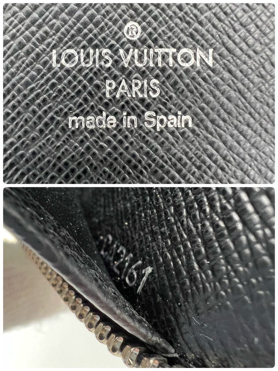 1円【極美品】ルイヴィトン LOUIS VUITTON オーガナイザー 長財布 ラウンドファスナー ダミエグラフィット イリュストレ メンズ ビジネス_画像10