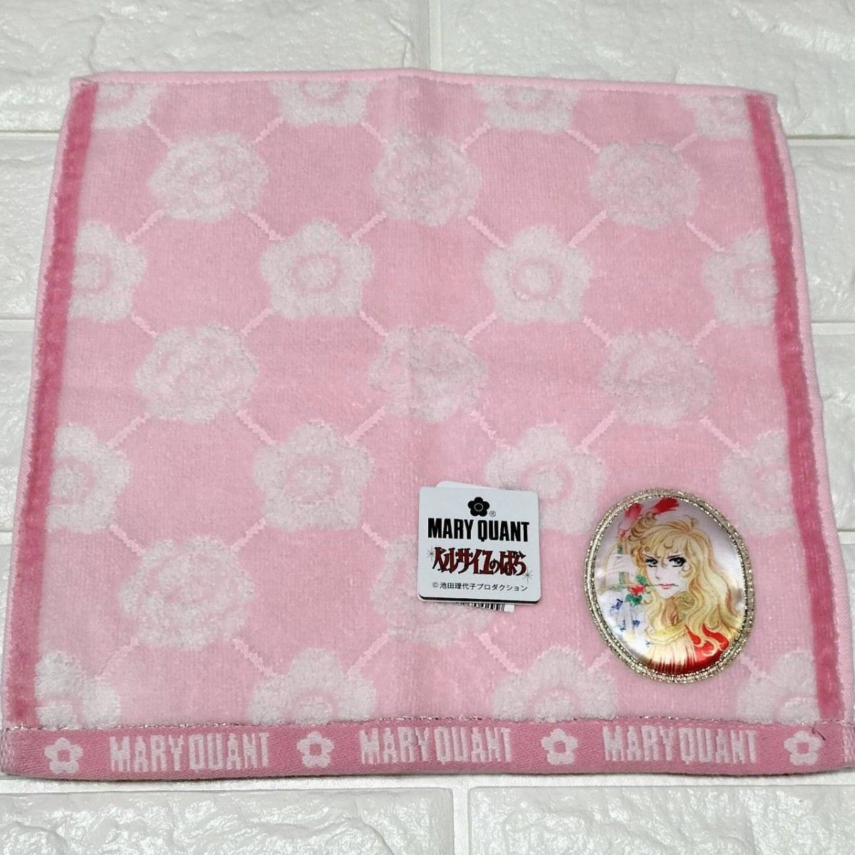 新品２枚組 マリークワント ベルサイユのばら MARY QUANT 宝塚 薔薇 オスカル様 Rose Versailles