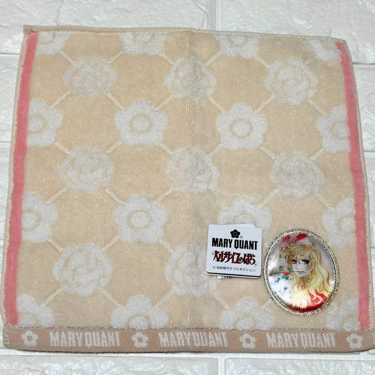 新品２枚組 マリークワント ベルサイユのばら MARY QUANT 宝塚 薔薇 オスカル様 Rose Versailles