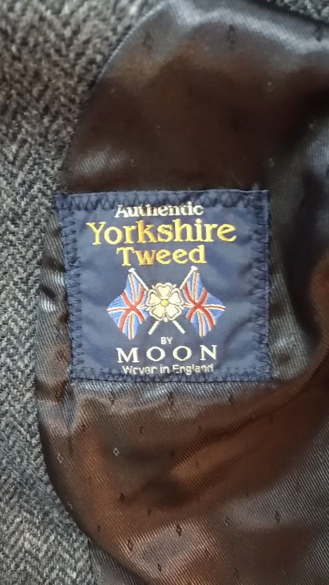 イングランド製ツイード生地使用 MOON ウールジャケット