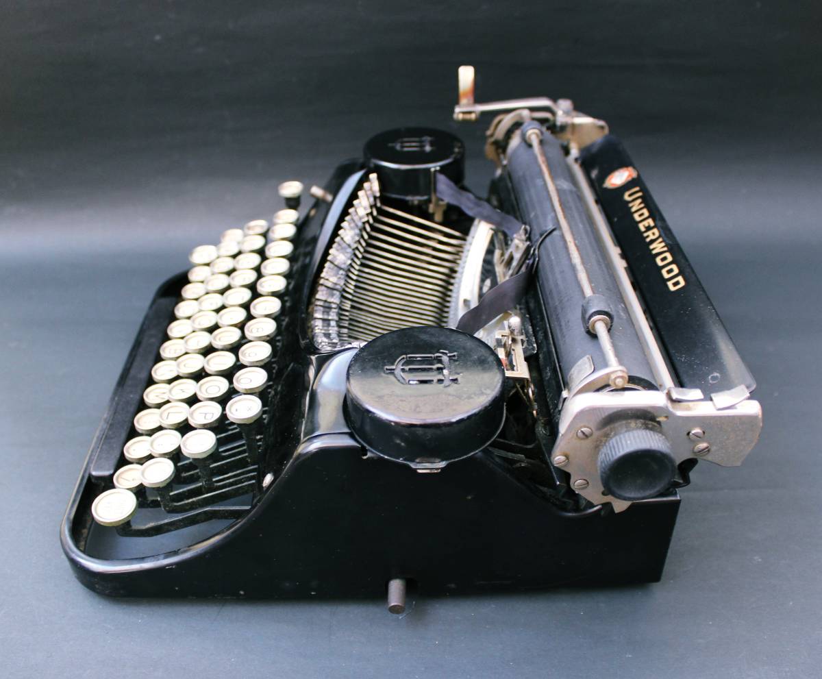 【希少品】 1934 UNDERWOOD PORTABLE 【新品リボン付】 アンダーウッド タイプライター アンティーク ヴァイオレット・エヴァーガーデン