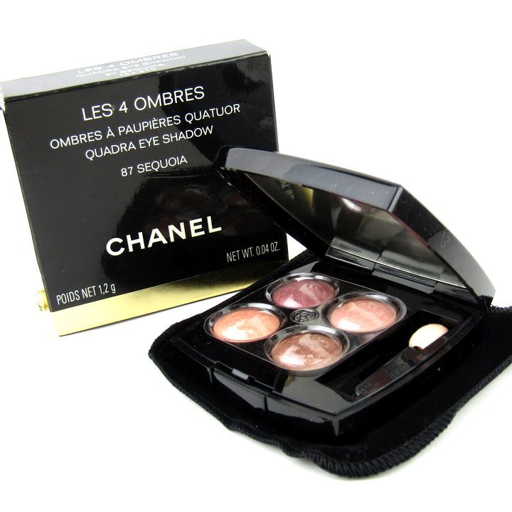 シャネル レ キャトルオンブル アイシャドウ 87 セコイア 残半量以上 コスメ レディース 1.2gサイズ CHANEL_画像1