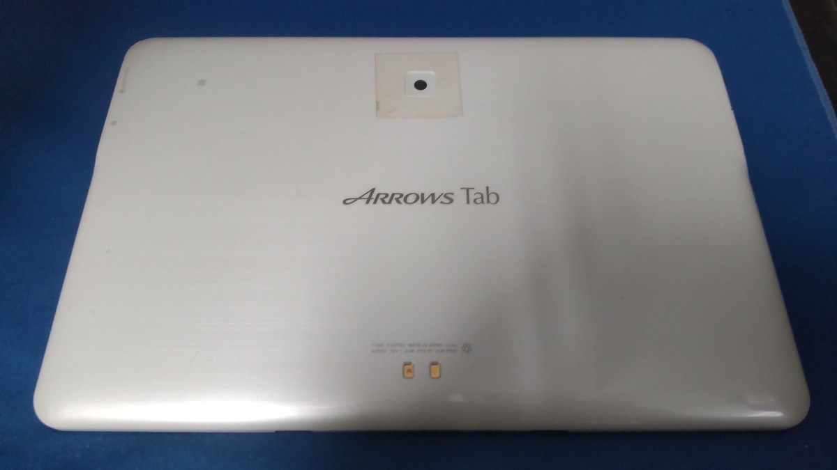 HK1709 docomo ARROWS Tab F-05E FUJITSU 富士通 Android タブレット 簡易動作確認＆簡易清掃＆初期化OK 判定○ 送料無料 現状品