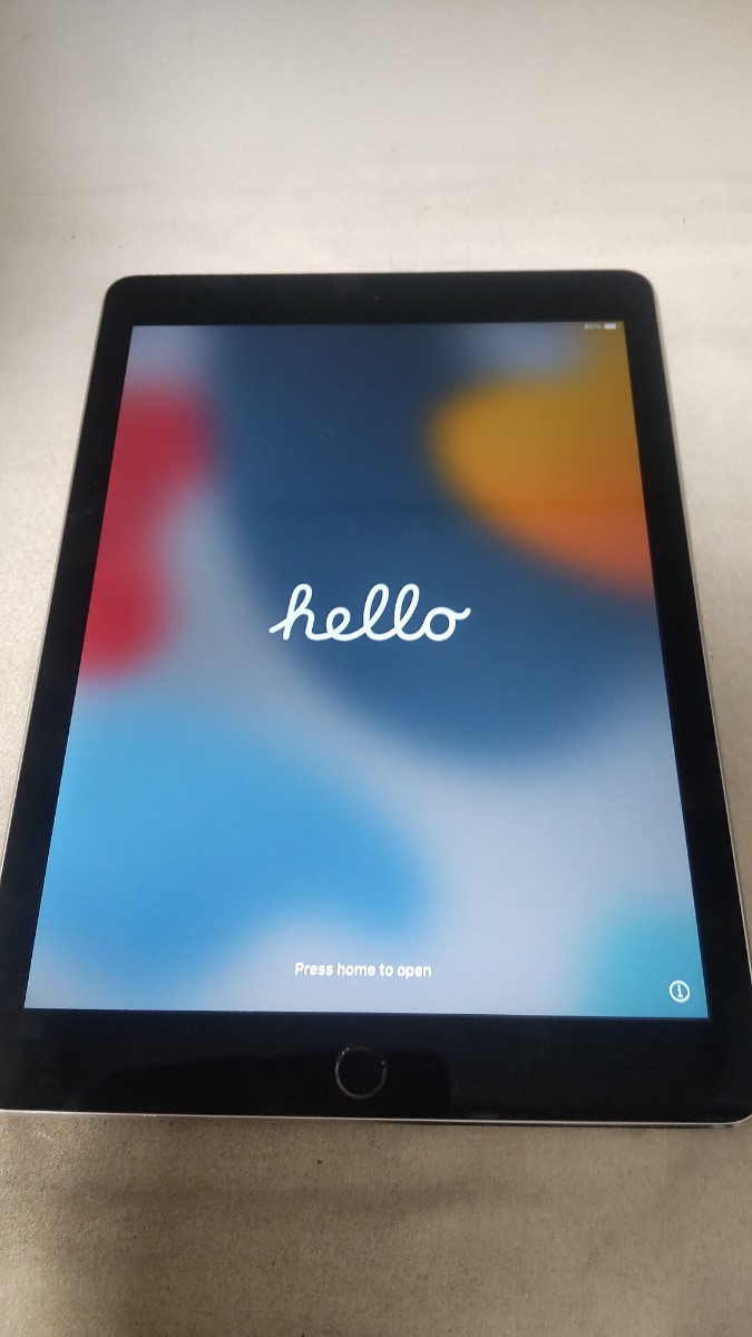 HK1727 iPad Air2 A1566 16GB 第2世代 Wi-Fiモデル Apple アップル タブレット 簡易動作確認＆簡易清掃＆初期化OK 送料無料 現状品_画像3